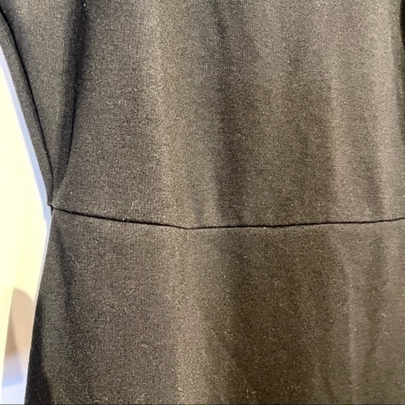 Old Navy Petite Little Black Dress Three Quarter Sleeve Stretch Knit SP - Picture 4 of 7